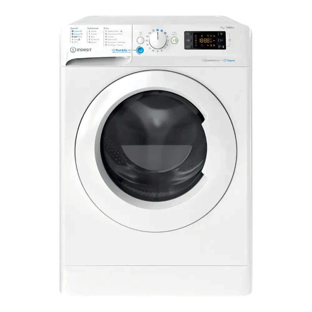 INDESIT LAVATRICE BWE71496XWVlT 7KG 1400RPM CLASSE A